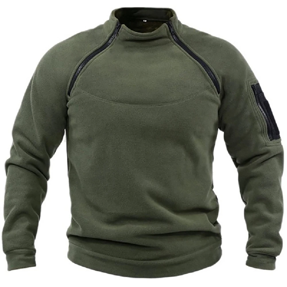 Defender Men's Tactical Fleece Pullover Jacket