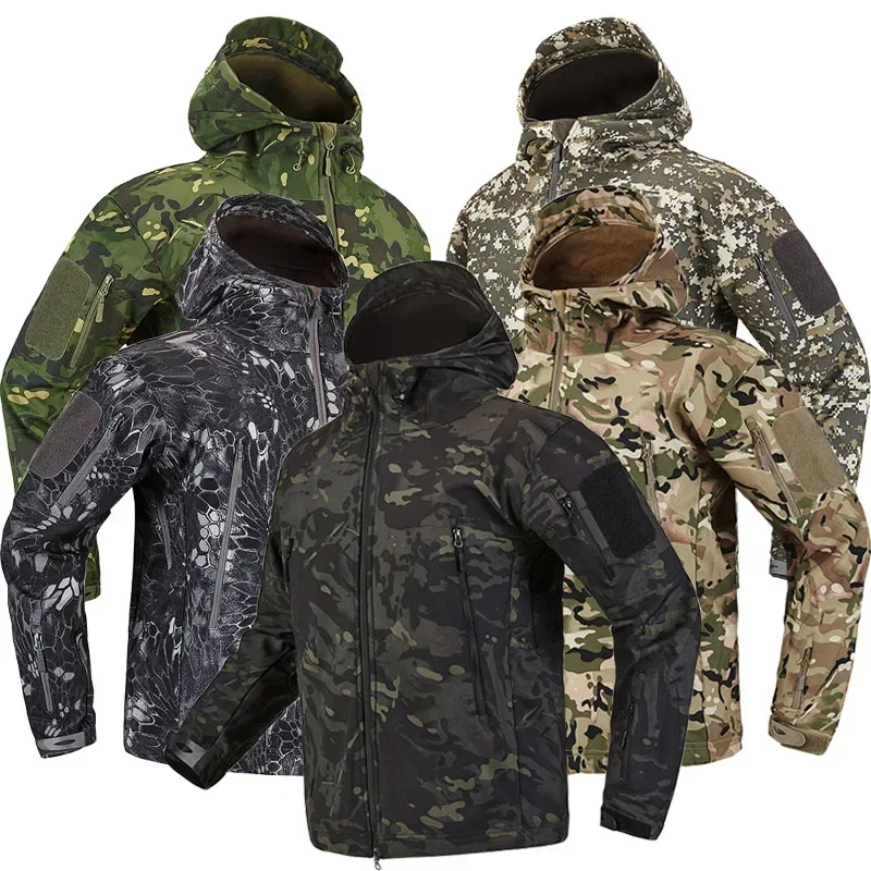 Cavalry Men's Tactical Camouflage Hiking Jacket